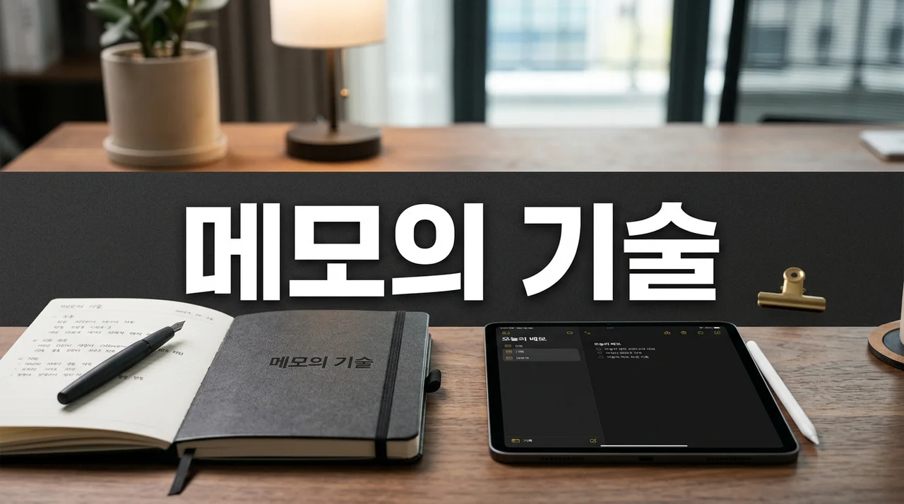 메모 활용 못하는 이유 5가지와 성과를 만드는 실전 기록법