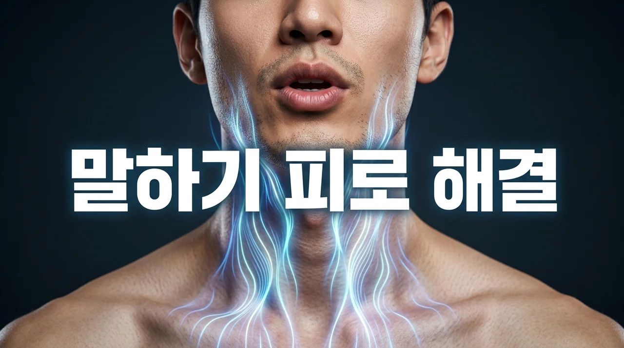 말하기 피로 느끼는 이유 5가지와 목소리 건강 관리법 안내