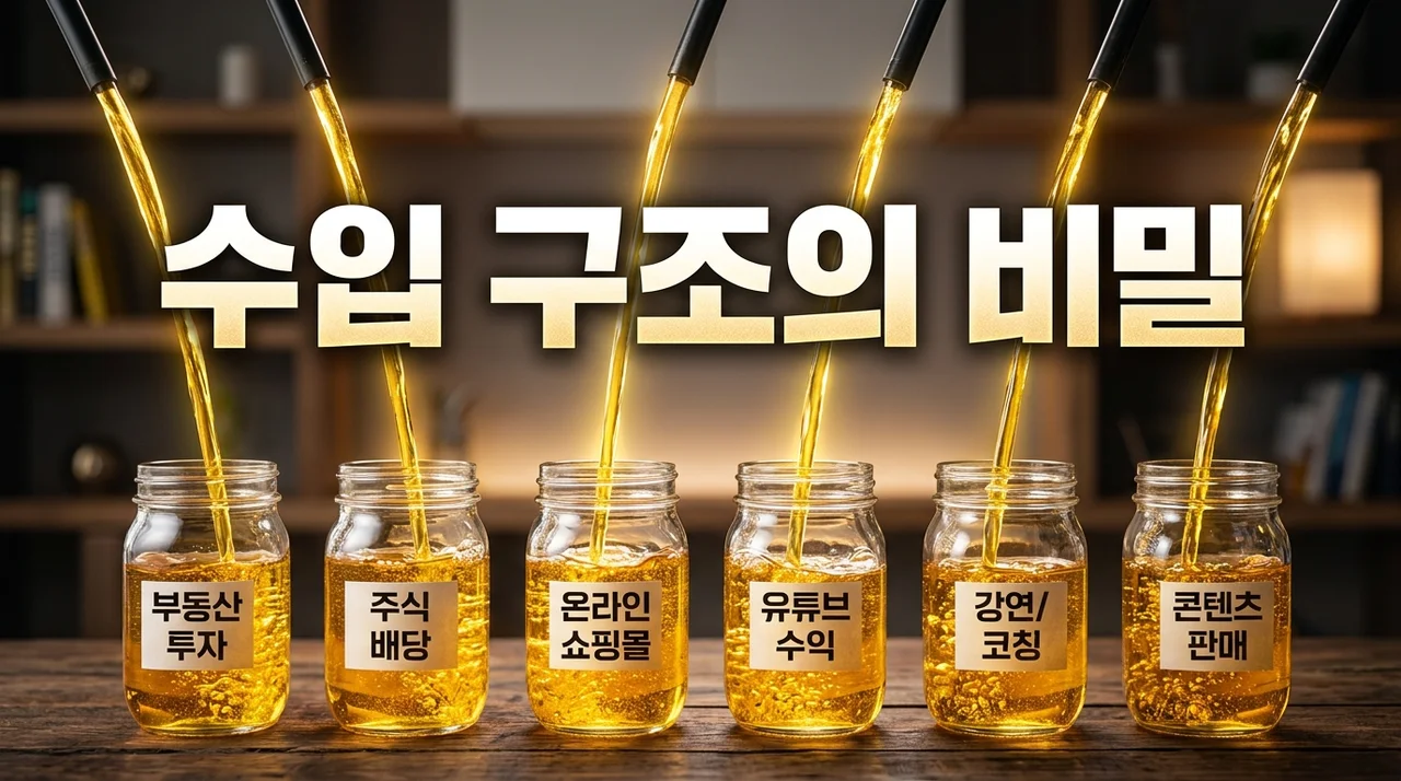 수입 구조 나누는 이유, 경제적 자유를 위한 필수 포트폴리오 전략