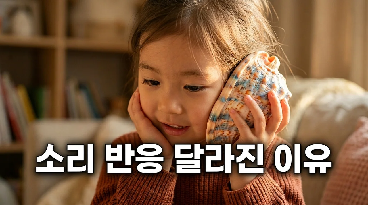 소리 반응 달라진 이유? 발달 단계별 특징과 체크리스트