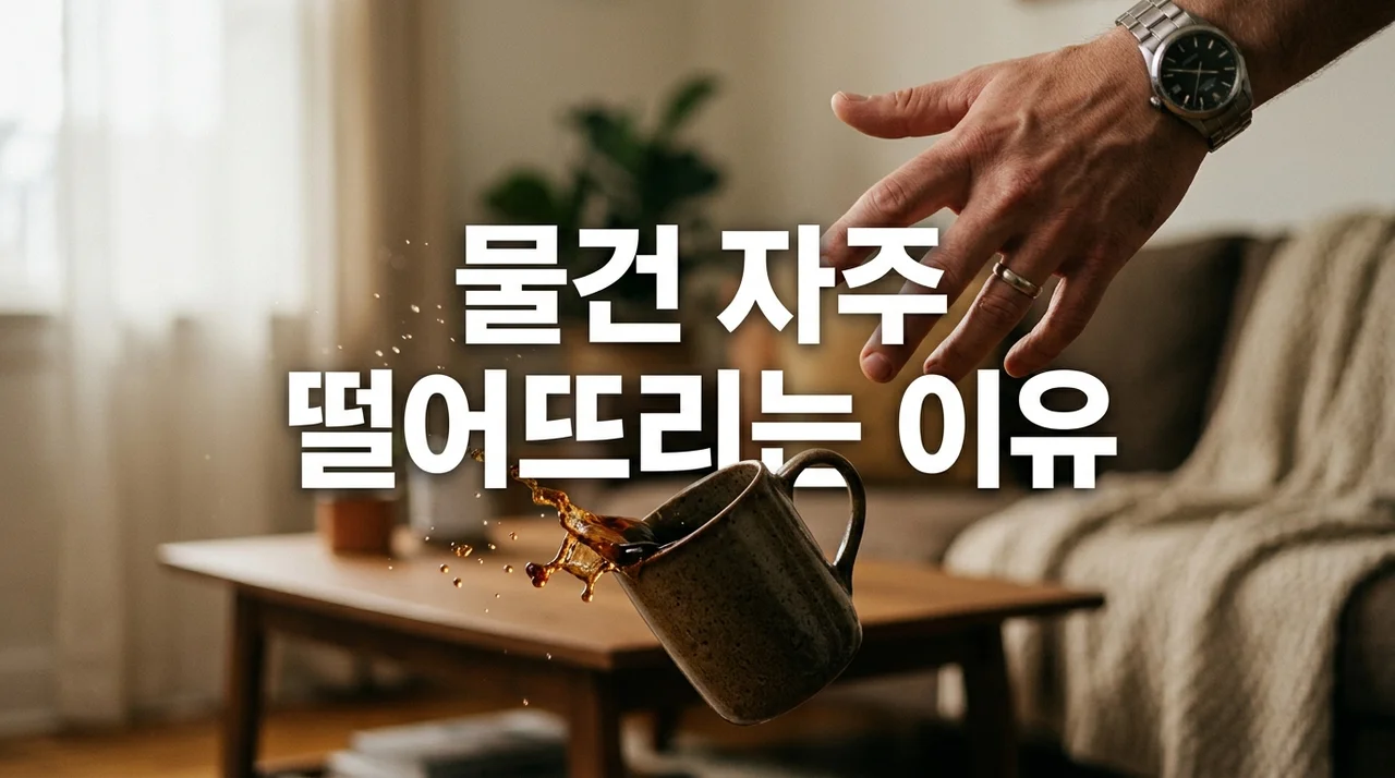 물건 자주 떨어뜨리는 이유 5가지와 의심 질환 및 해결법 총정리