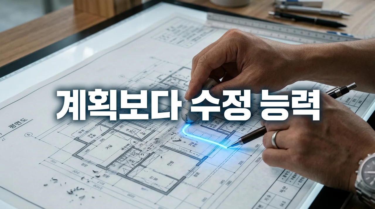 완벽한 계획보다 중요한 '수정 능력': 성공을 결정짓는 유연함의 가치
