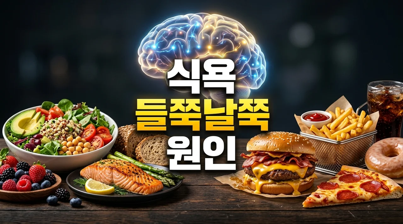 식욕 들쭉날쭉 이유 5가지와 호르몬 불균형 해결 실천 가이드