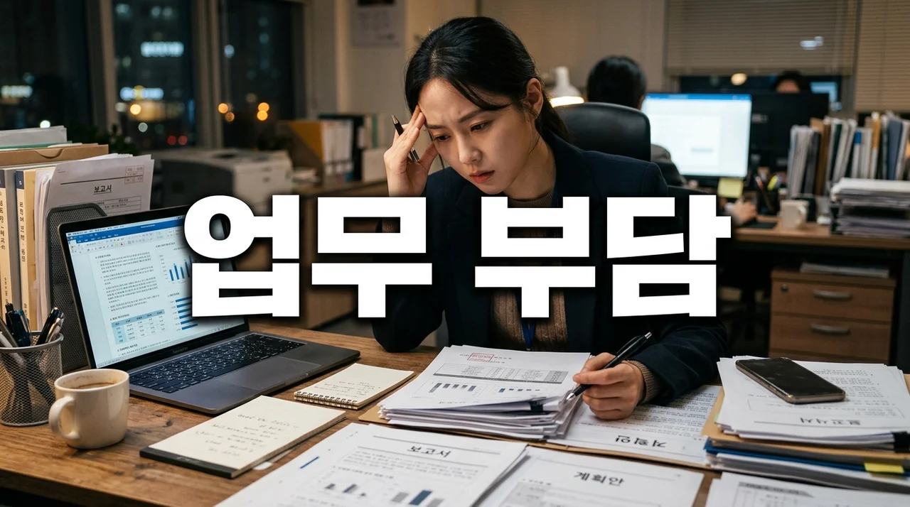 직장인 업무 부담 커진 이유 5가지와 실질적인 번아웃 극복 가이드